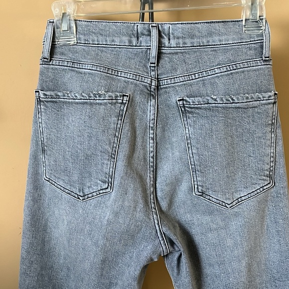 Agolde Pinch Waist Skinny in Interlude Size 265 Jeans Gray Wash 5 Pocket Denim - Picture 8 of 15